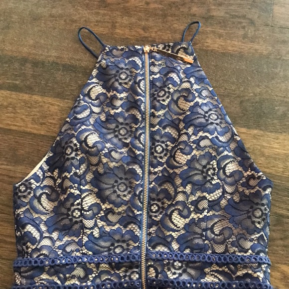 XS dress for teen blue lace - perfect - Picture 4 of 6